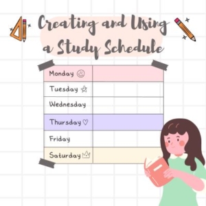 | The South Pasadenan | South Pasadena News Creating and Using a Study Schedule